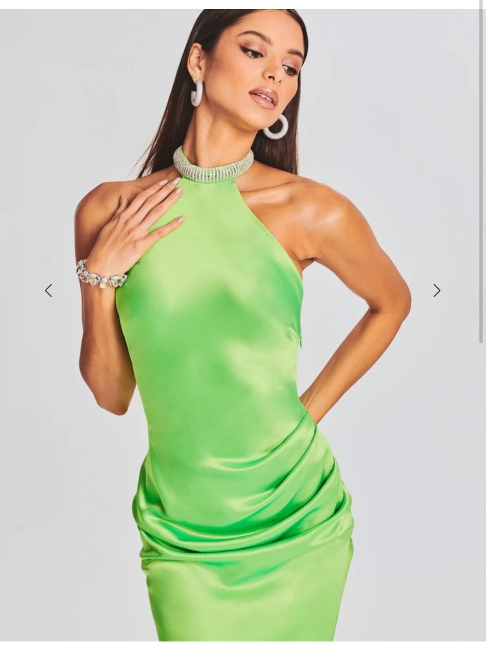 Retrofete Maria Silk Dress